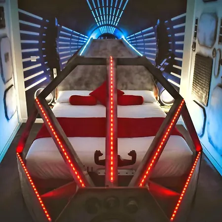 Galaxy Spa-4 Pers-jacuzzi-insolite-parking-jardin-clim-colmar Apartament