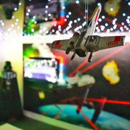 Apartament Galaxy Spa-4 Pers-jacuzzi-insolite-parking-jardin-clim-colmar *