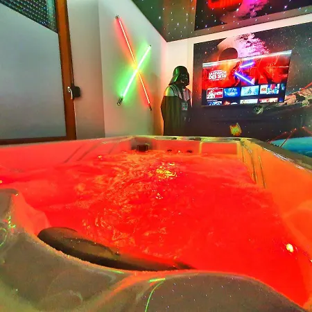 -galaxy Spa-jacuzzi-insolite-4pers-jardin-spa-clim * Holtzwihr